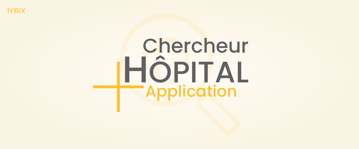 Application de recherche d'établissements médicaux et d'hôpitaux